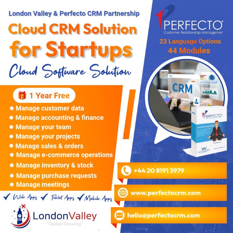 London Valley & Perfecto CRM Partnership